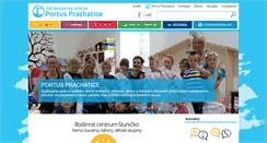 Desktop Screenshot of portusprachatice.cz