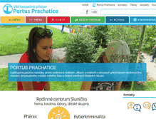 Tablet Screenshot of portusprachatice.cz